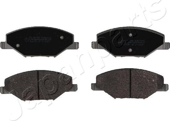 Japanparts PA-0972AF - Гальмівні колодки, дискові гальма autozip.com.ua