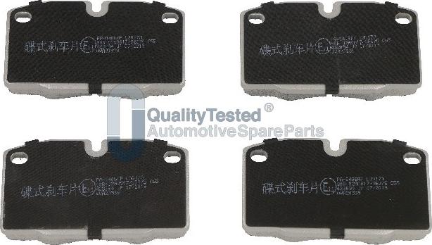 Japanparts PA0406JM - Гальмівні колодки, дискові гальма autozip.com.ua