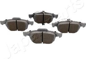 Japanparts PA-0045AF - Гальмівні колодки, дискові гальма autozip.com.ua