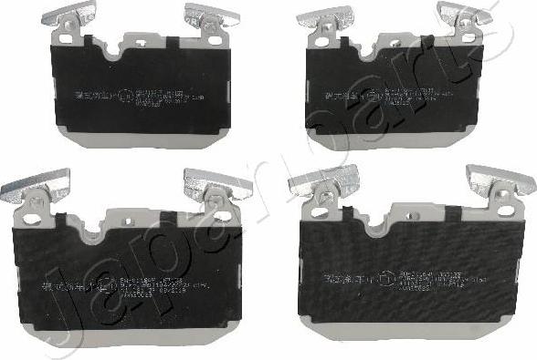 Japanparts PA-0116AF - Гальмівні колодки, дискові гальма autozip.com.ua