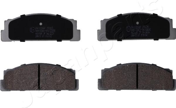 Japanparts PA-0286AF - Гальмівні колодки, дискові гальма autozip.com.ua