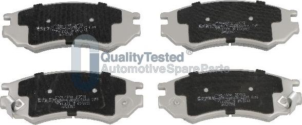 Japanparts PA197JM - Гальмівні колодки, дискові гальма autozip.com.ua