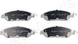 Japanparts PA-1005AF - Гальмівні колодки, дискові гальма autozip.com.ua