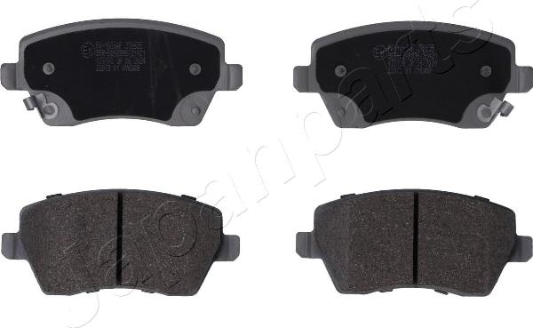 Japanparts PA-1008AF - Гальмівні колодки, дискові гальма autozip.com.ua