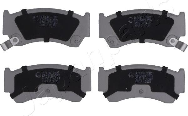 Japanparts PA-1018AF - Гальмівні колодки, дискові гальма autozip.com.ua