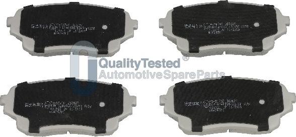Japanparts PA807JM - Гальмівні колодки, дискові гальма autozip.com.ua
