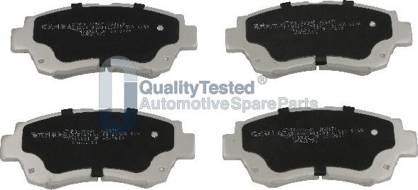 Japanparts PA265JM - Гальмівні колодки, дискові гальма autozip.com.ua