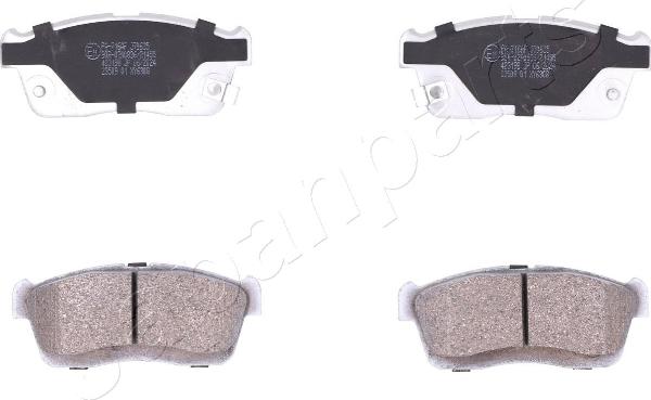 Japanparts PA-716AF - Гальмівні колодки, дискові гальма autozip.com.ua