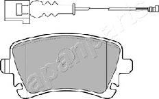 Japanparts PP-0922AF - Гальмівні колодки, дискові гальма autozip.com.ua