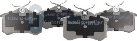 Japanparts PP0018JM - Гальмівні колодки, дискові гальма autozip.com.ua