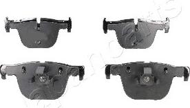 Japanparts PP-0121AF - Гальмівні колодки, дискові гальма autozip.com.ua