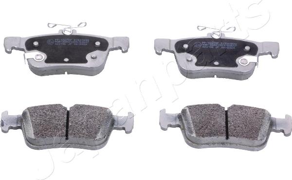 Japanparts PP-0327AF - Гальмівні колодки, дискові гальма autozip.com.ua