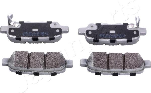 Japanparts PP-156AF - Гальмівні колодки, дискові гальма autozip.com.ua