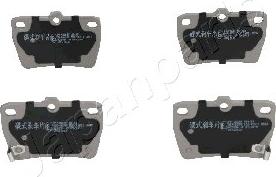 Japanparts PP-256AF - Гальмівні колодки, дискові гальма autozip.com.ua