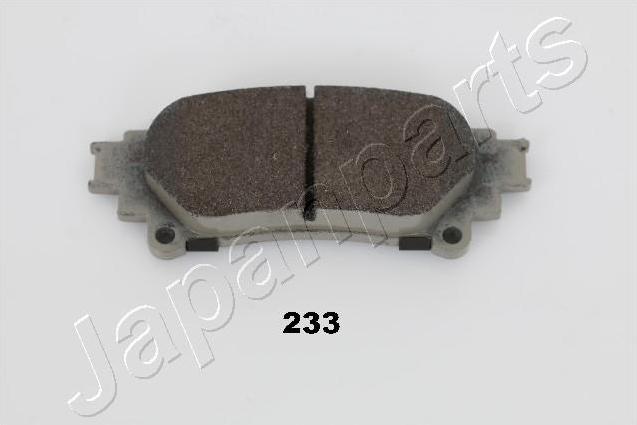 Japanparts PP-233AF - Гальмівні колодки, дискові гальма autozip.com.ua