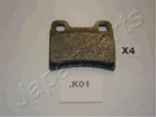 Japanparts PP-K01AF - Гальмівні колодки, дискові гальма autozip.com.ua