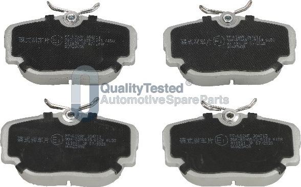 Japanparts PPL02JM - Гальмівні колодки, дискові гальма autozip.com.ua