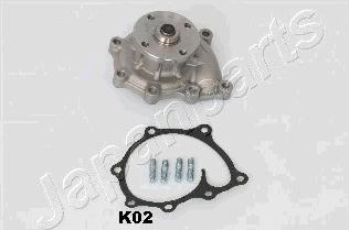 Japanparts PQ-K02 - Водяний насос autozip.com.ua