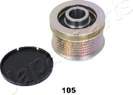 Japanparts RA-105 - Ремінний шків, генератор autozip.com.ua