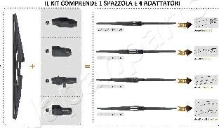 Japanparts SS-X30R - Щітка склоочисника autozip.com.ua