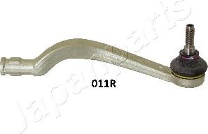 Japanparts TI-011R - Наконечник рульової тяги, кульовий шарнір autozip.com.ua