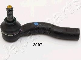 Japanparts TI-2007R - Наконечник рульової тяги, кульовий шарнір autozip.com.ua