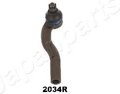 Japanparts TI-2034R - Наконечник рульової тяги, кульовий шарнір autozip.com.ua