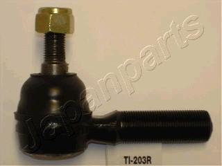 Japanparts TI-203R - Наконечник рульової тяги, кульовий шарнір autozip.com.ua