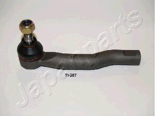Japanparts TI-207R - Наконечник рульової тяги, кульовий шарнір autozip.com.ua