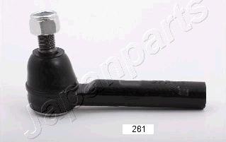 Japanparts TI-281 - Наконечник рульової тяги, кульовий шарнір autozip.com.ua