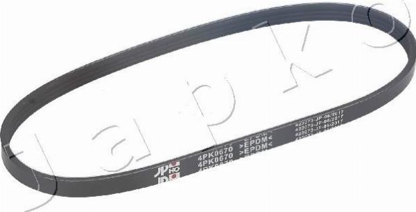 Japko 4PK670 - Поліклиновий ремінь autozip.com.ua