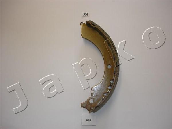 Japko 55607 - Комплект гальм, барабанний механізм autozip.com.ua