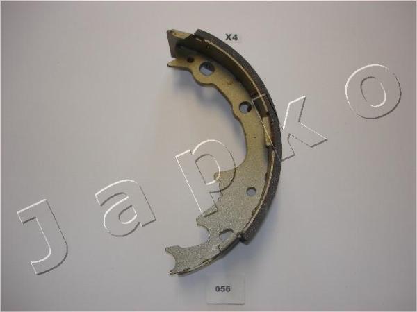 Japko 55056 - Комплект гальм, барабанний механізм autozip.com.ua