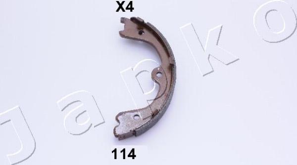 Japko 55114 - Комплект гальм, ручник, парковка autozip.com.ua