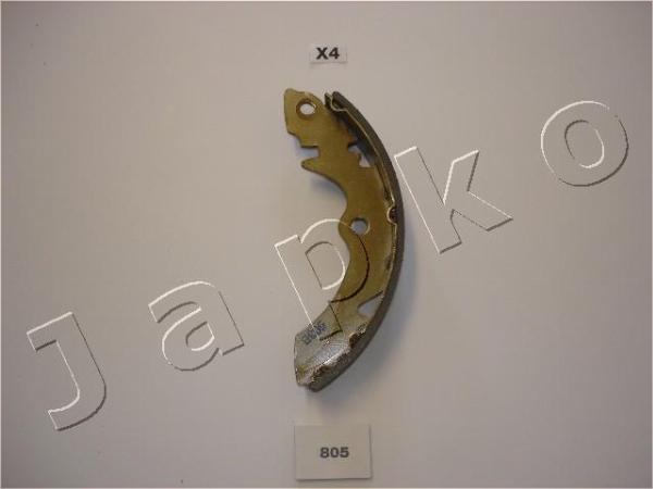Japko 55805 - Комплект гальм, ручник, парковка autozip.com.ua