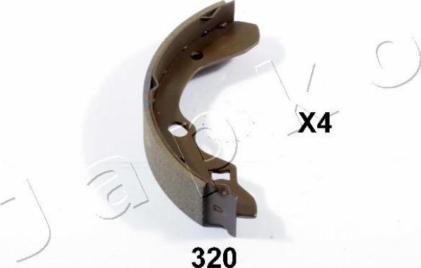 Japko 55320 - Комплект гальм, ручник, парковка autozip.com.ua