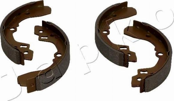 Japko 55K07 - Комплект гальм, барабанний механізм autozip.com.ua