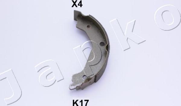 Japko 55K17 - Комплект гальм, ручник, парковка autozip.com.ua