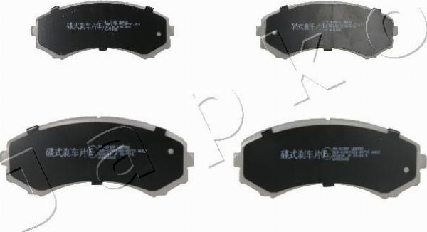 Japko 50509 - Гальмівні колодки, дискові гальма autozip.com.ua