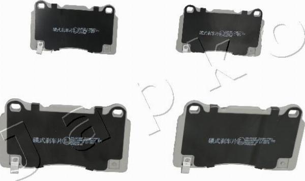 Japko 50510 - Гальмівні колодки, дискові гальма autozip.com.ua