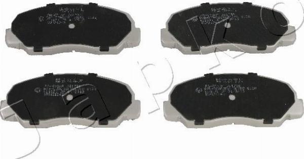 Japko 50601 - Гальмівні колодки, дискові гальма autozip.com.ua