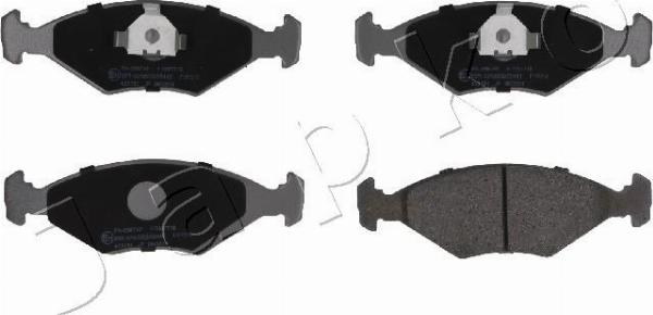 Japko 500987 - Гальмівні колодки, дискові гальма autozip.com.ua