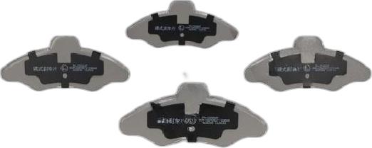 Japko 500066 - Гальмівні колодки, дискові гальма autozip.com.ua
