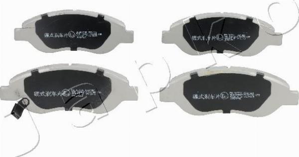 Japko 500077 - Гальмівні колодки, дискові гальма autozip.com.ua