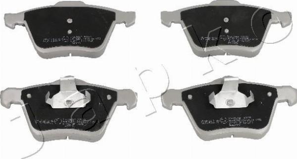Japko 500349 - Гальмівні колодки, дискові гальма autozip.com.ua
