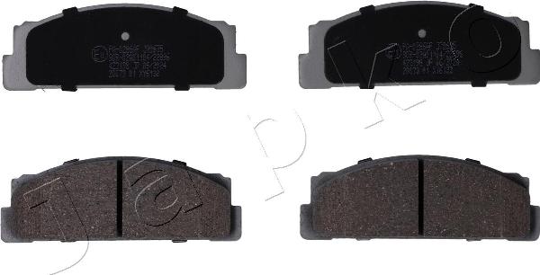 Japko 500286 - Гальмівні колодки, дискові гальма autozip.com.ua