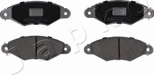 Japko 500742 - Гальмівні колодки, дискові гальма autozip.com.ua