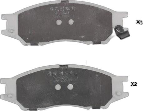 Japko 50150 - Гальмівні колодки, дискові гальма autozip.com.ua