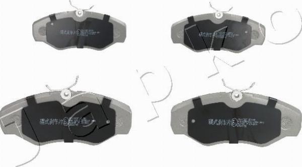 Japko 50109 - Гальмівні колодки, дискові гальма autozip.com.ua