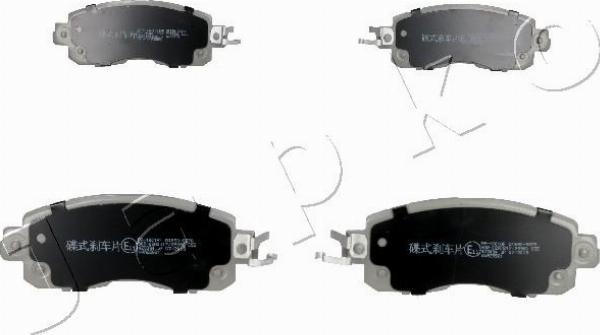 Japko 501001 - Гальмівні колодки, дискові гальма autozip.com.ua
